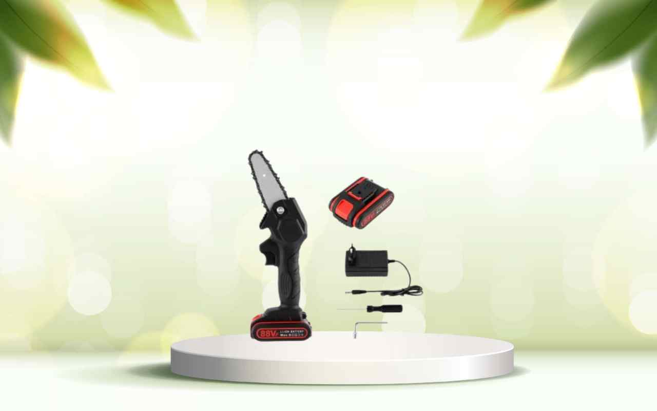 Scopri la mini motosega a batteria: pota il tuo giardino con precisione e facilità