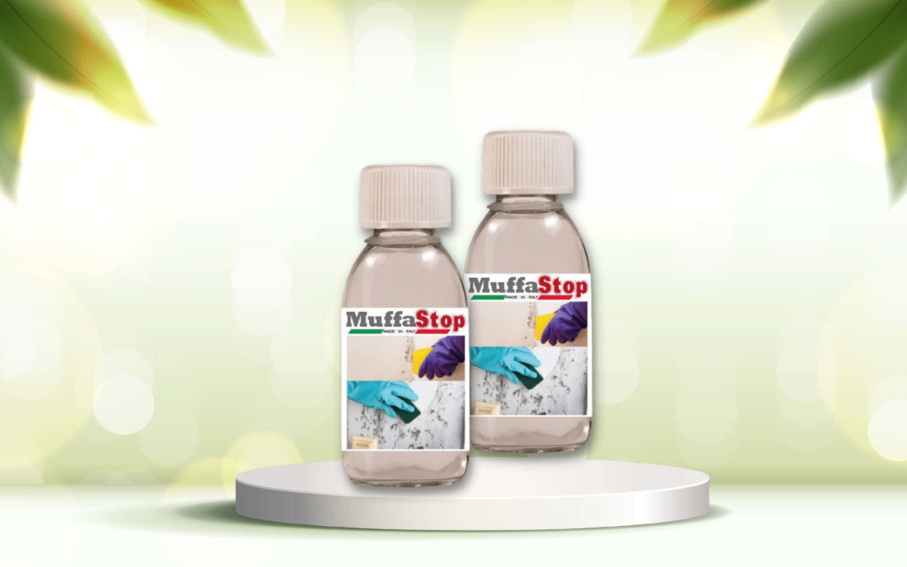 Elimina la muffa in pochi minuti: prova Muffa Stop per superfici impeccabili